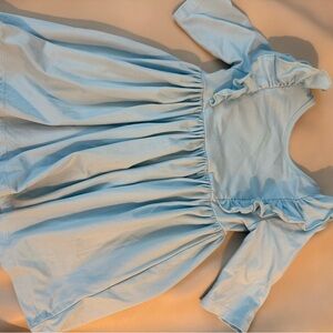 MDA Rose Light Blue Kids Casual Dress